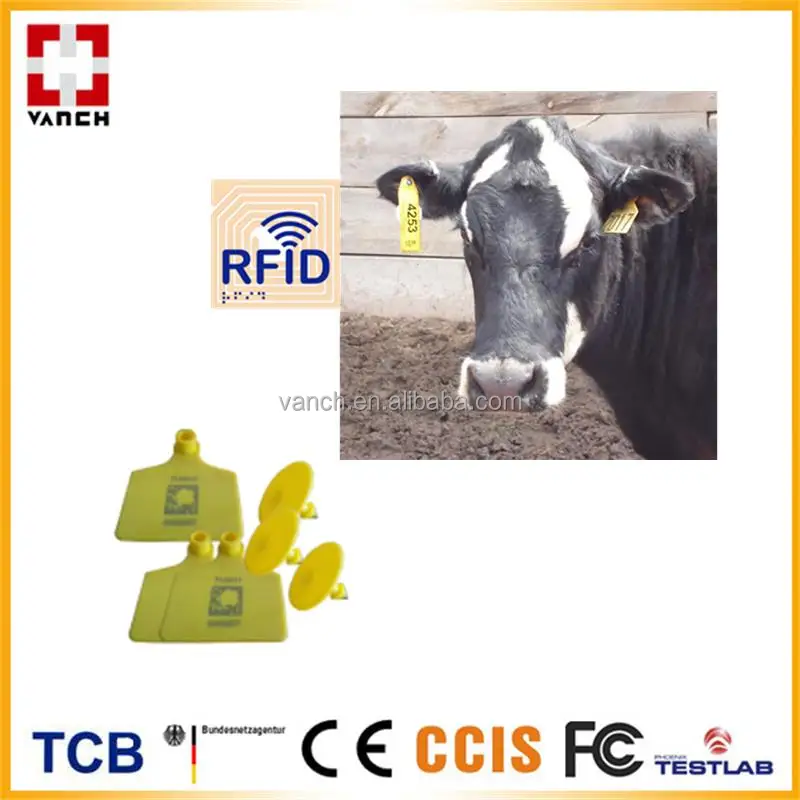 Uhf rfid livestock tracking tags