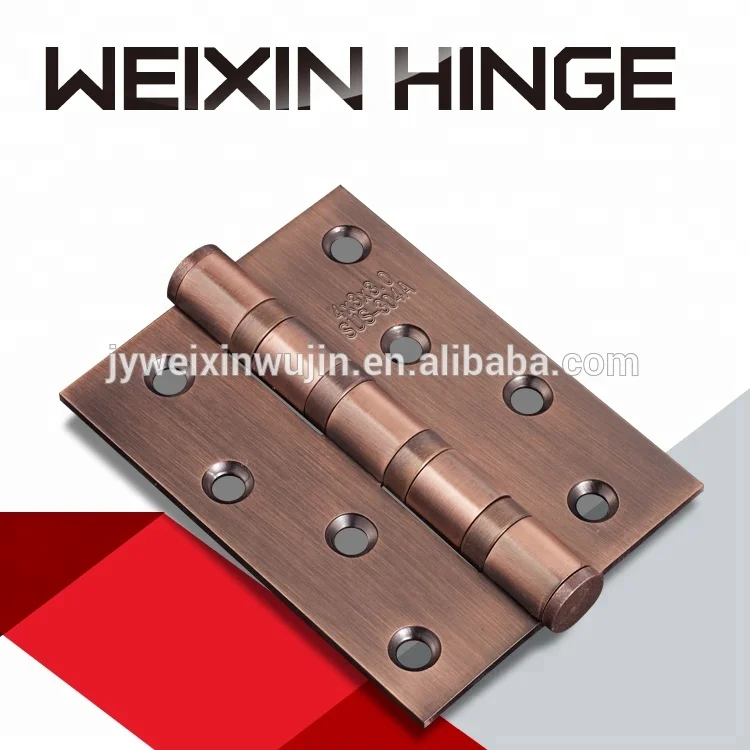 Popular 4 Inch Stainless Steel  Ball Bearing Door Hinge