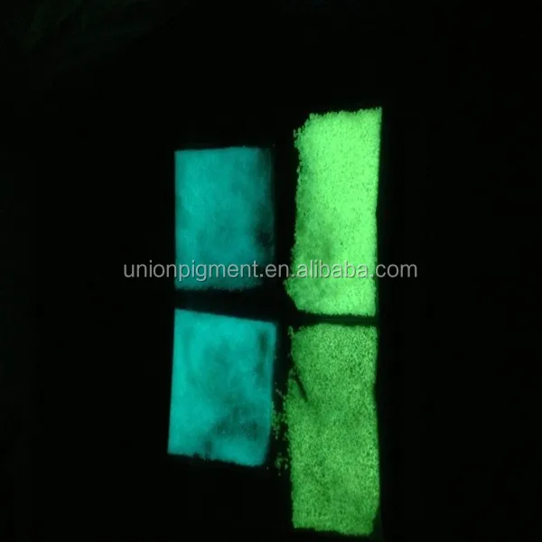 Luminescent pigment powder pigments for ceramic