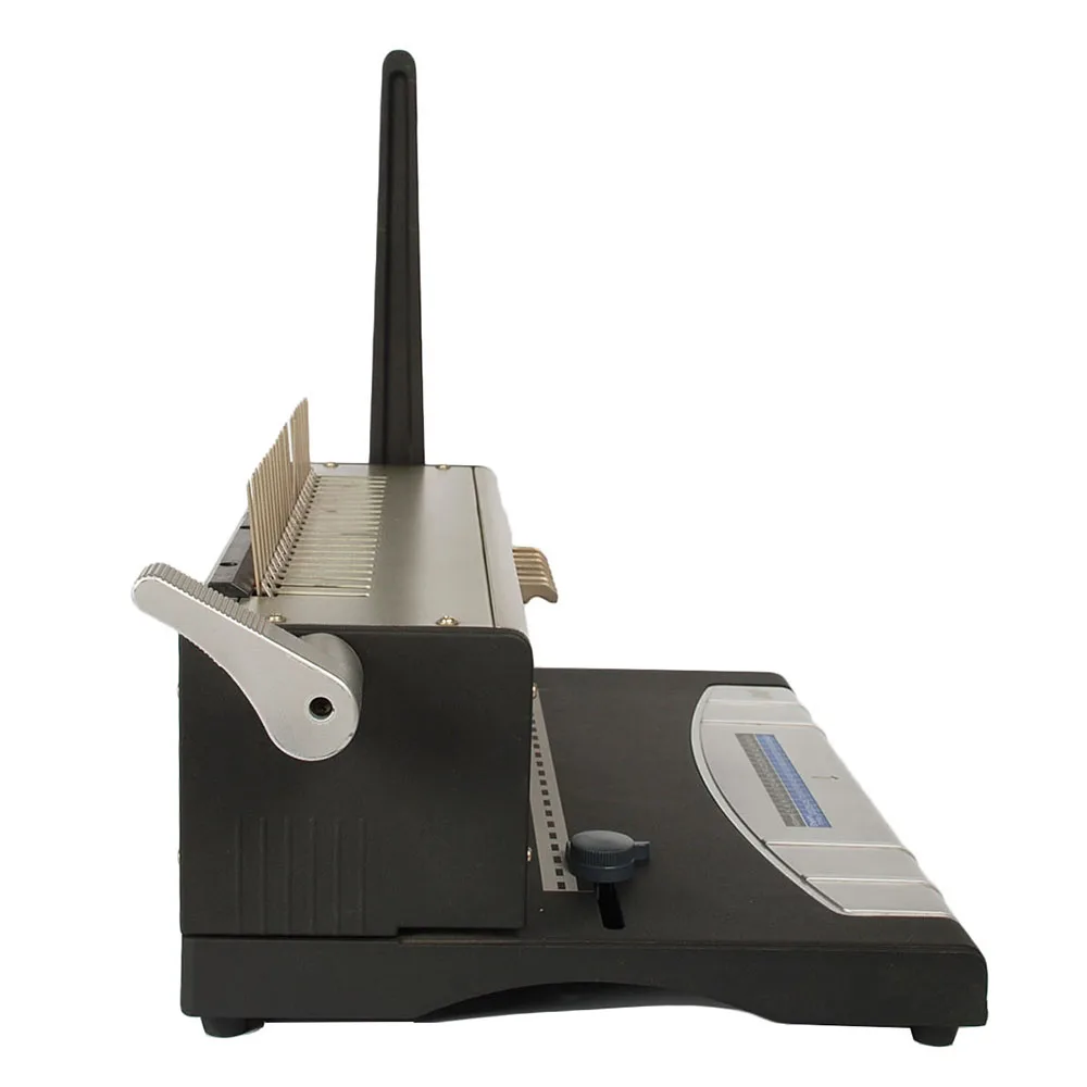 Manual A3 spiral plastic comb binding machine best quality office stationery