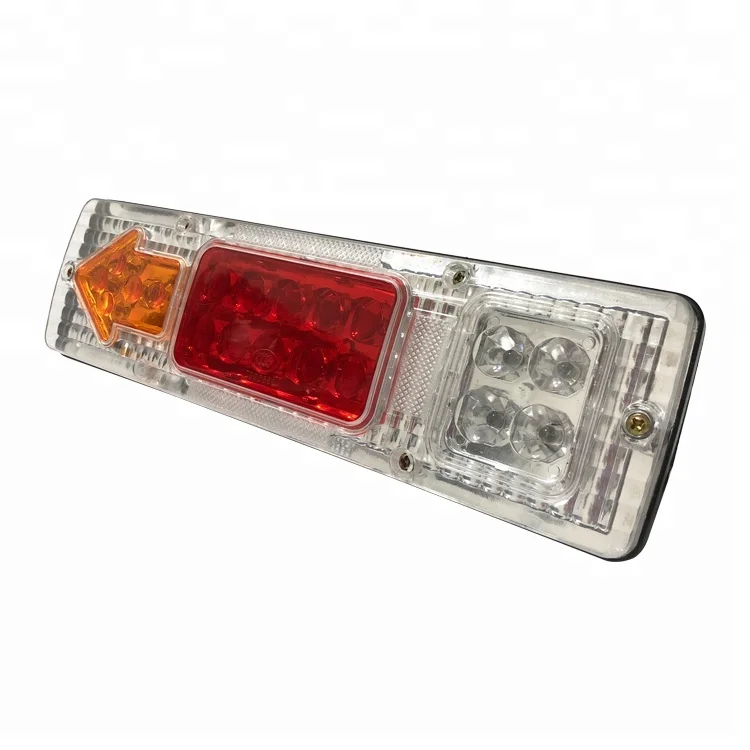 LED Trailer Light Truck Stop Rear Taillights Brake Reverse Turn Indicator Lamp