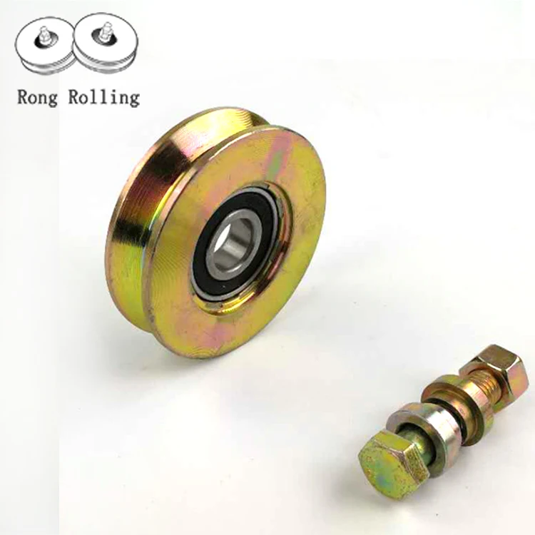 Оцинкованные V-образные раздвижные ворота для