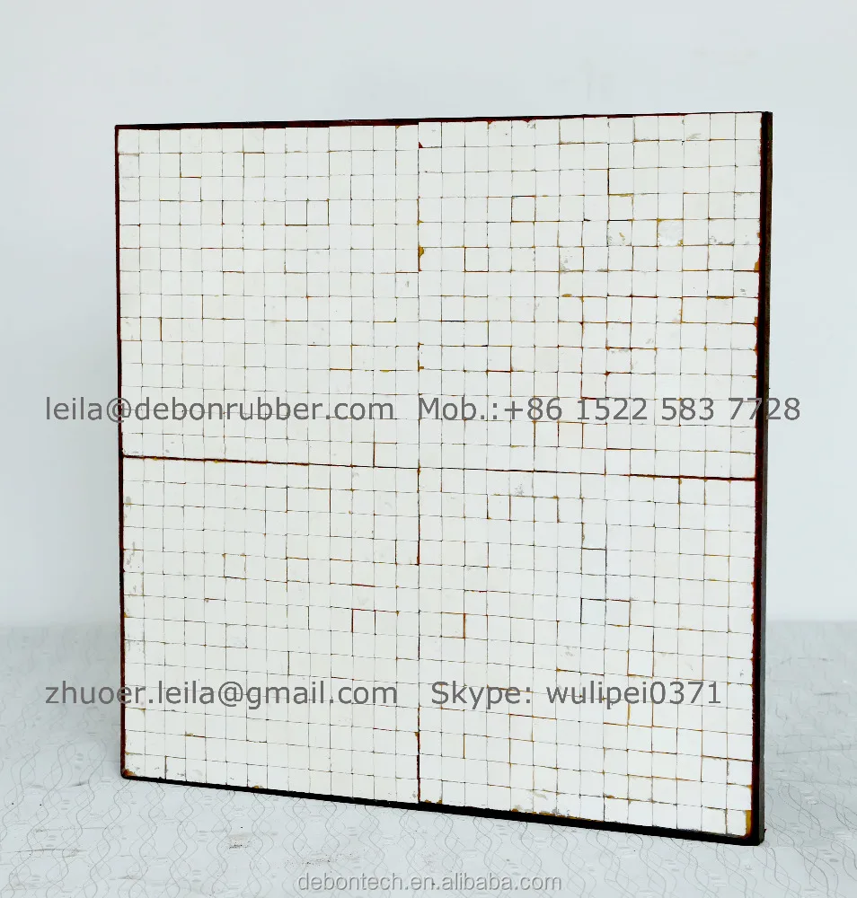 Полиуретан поли керамические износ вкладышей для футеровки парашют, Бен и бункер