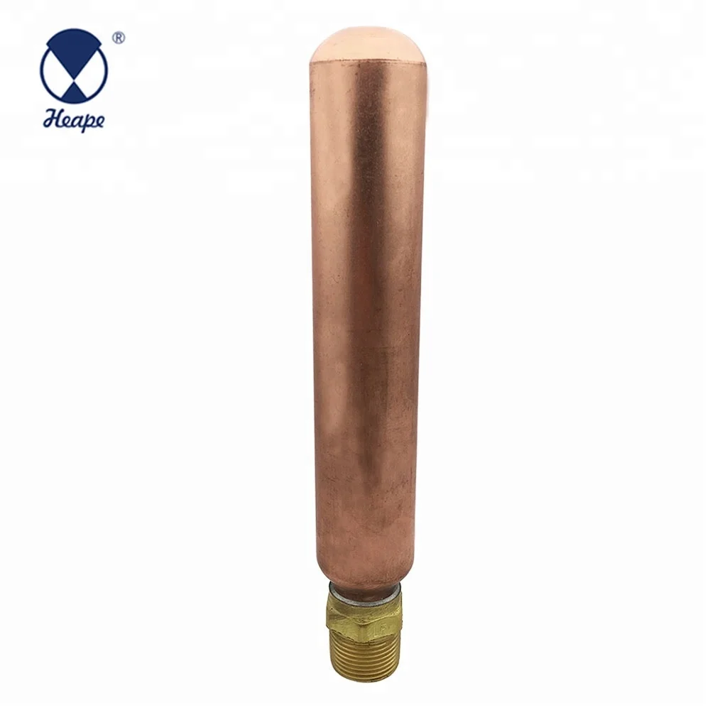 
HEAPE Water Hammer Arrestor Lead Free 3/4' Brass Standard Normal Temperature Ball Medium Pressure Hydraulic 150 Psi 60 Psi MNPT 