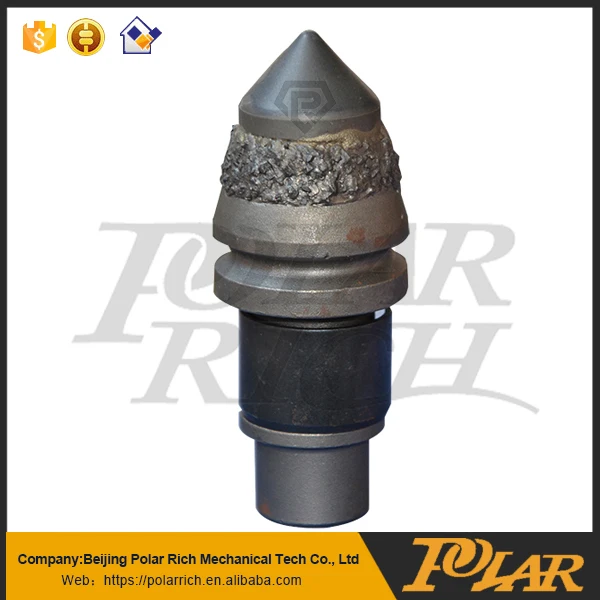 Foundation drilling auger bits for auger drilling