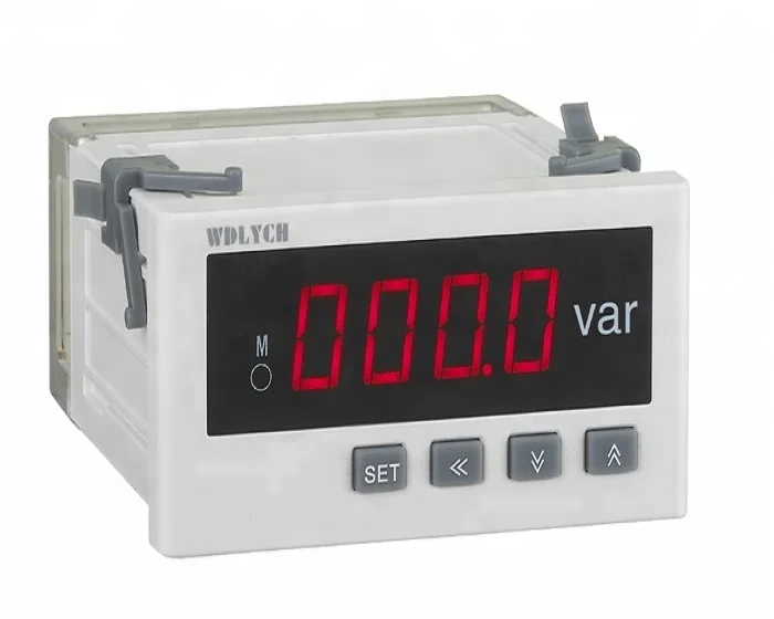 
80*80mm Digital intelligent reactive power meter 