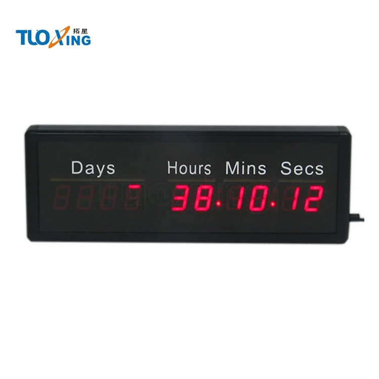 PROMOTION!!! 1inch 10 digit led digital days countdown timer
