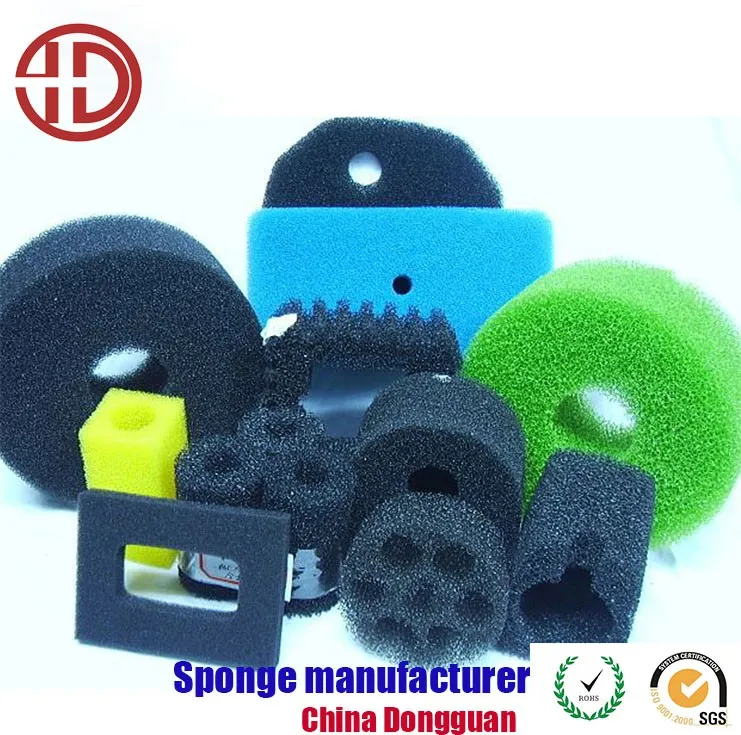 Meshy Reticulated Foam Porosity Foam Industrial Active Carbon Air Cartridge Filter Foam