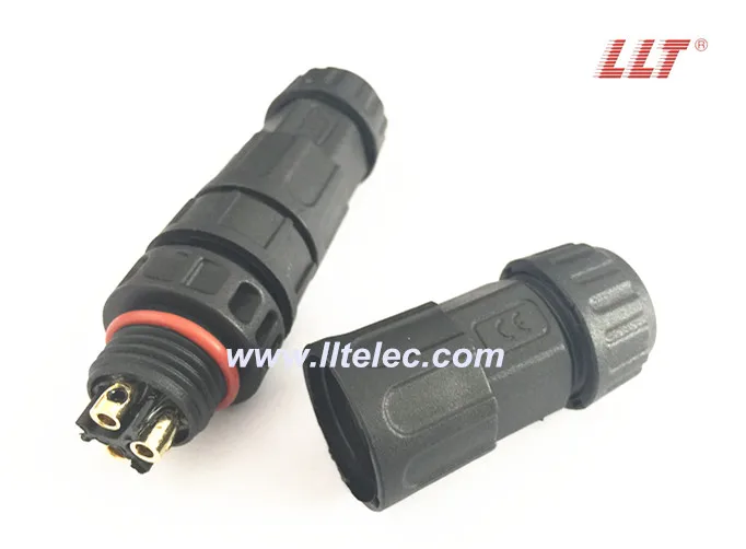M19 3 pins male to female screw connection waterproof connector