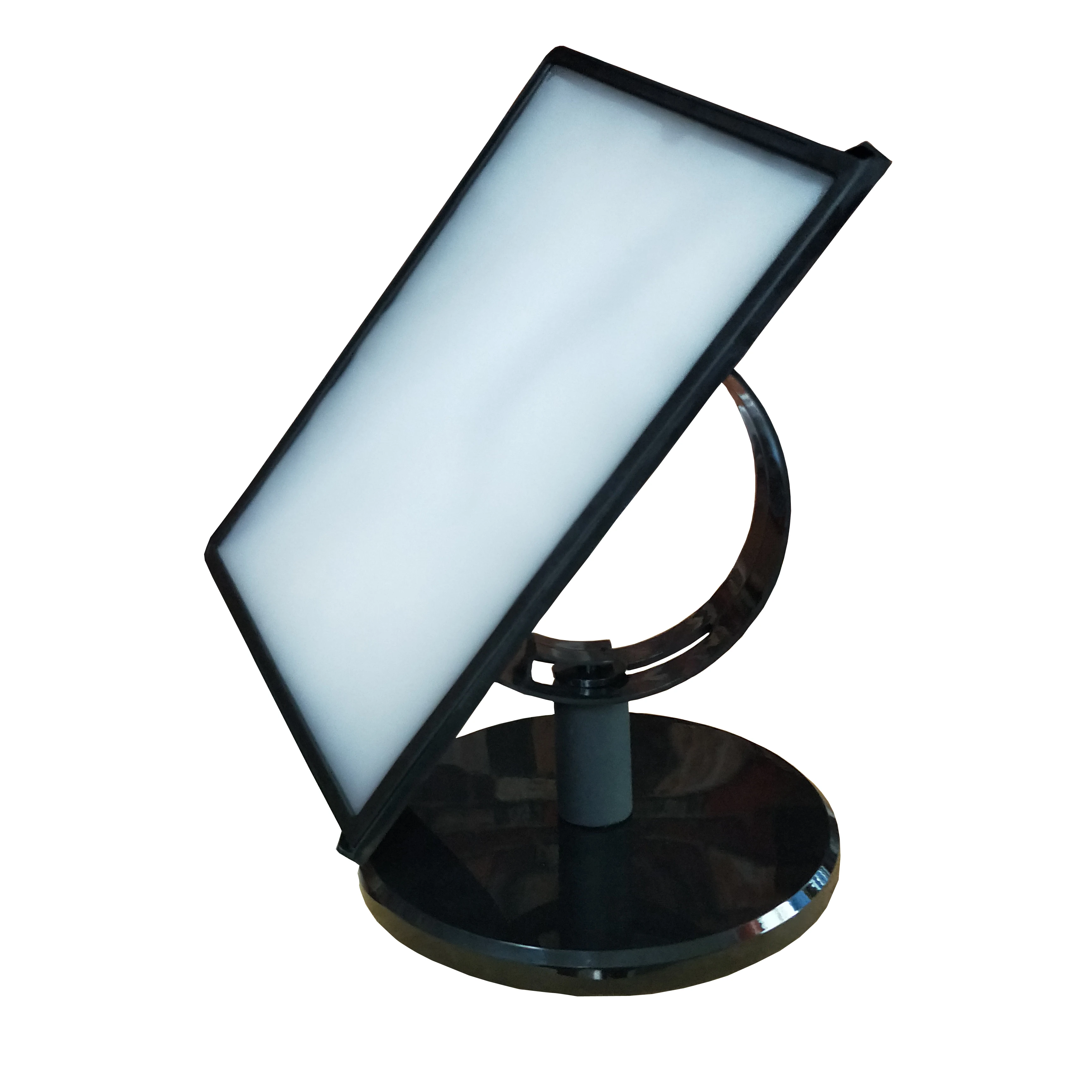 Desktop Reference System with Black Borders Quick Find Reference Holder Display 10 Pages for Menus, Documents and catalogues