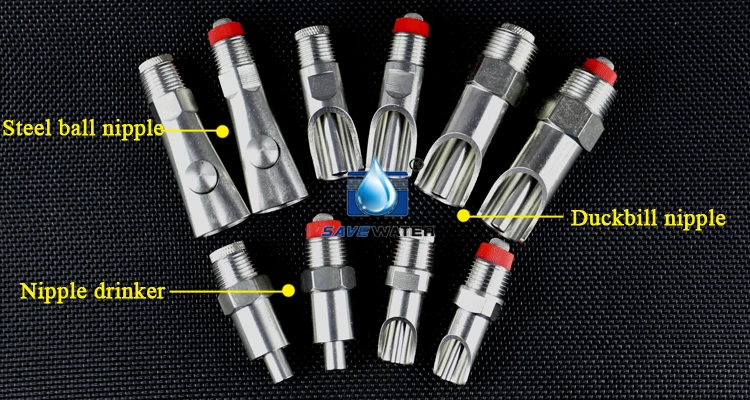 Hot sale automatic nipple dinkers duck-billed bite Drinker for pigs
