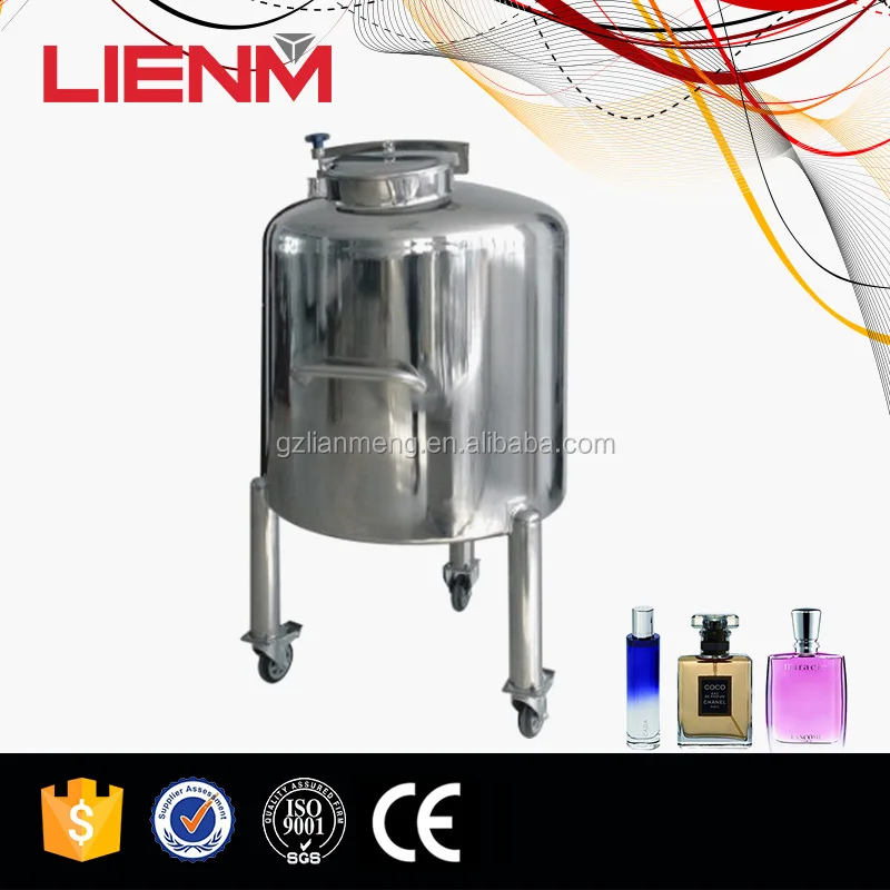 Мобильный запечатаны нержавеющей стали духи резервуар для хранения