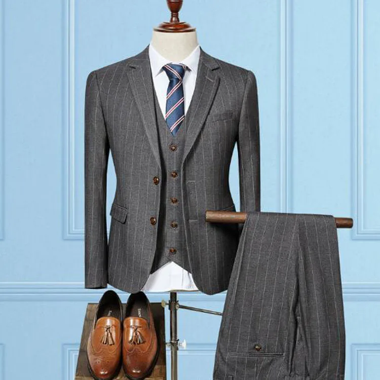 Top brand pant coat design navy blue winter men wedding suits, cheap custom made sweat suits for young adults.