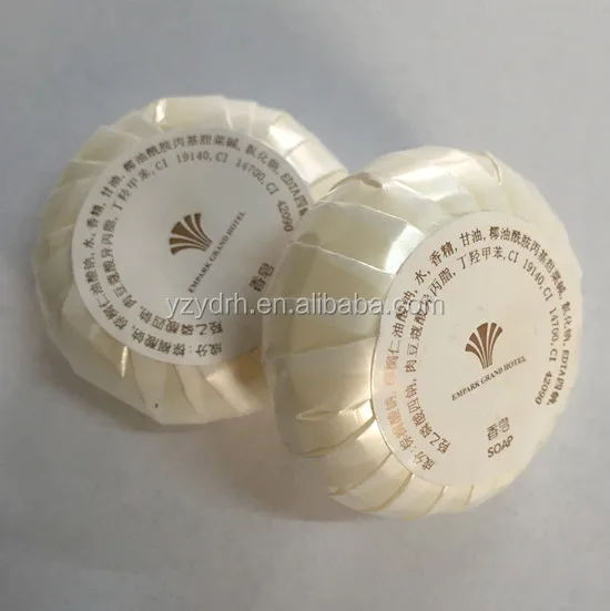 
mini and pleat paper thin cheap hotel soap wholesale 