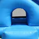 Swiftech Happyhop Pro Wet and Dry Slide-1020P Sailing Slide Bouncer with Detachable Pool