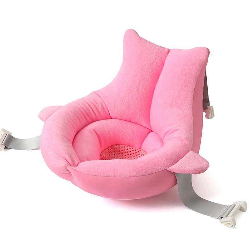 Skid Proof Newborn Bath Lounger Infant Sponge Pad Baby Bath Support
