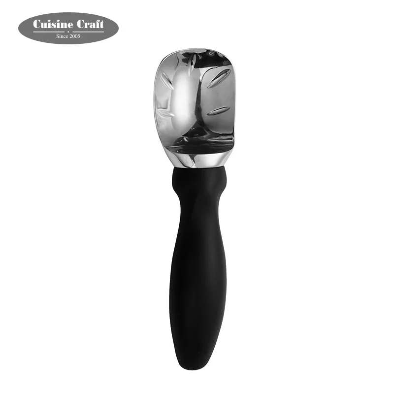 
wholesale with comfortable handle logo in bulk plastic heated ice cream scoop freezer for ice cream scoop spoon 