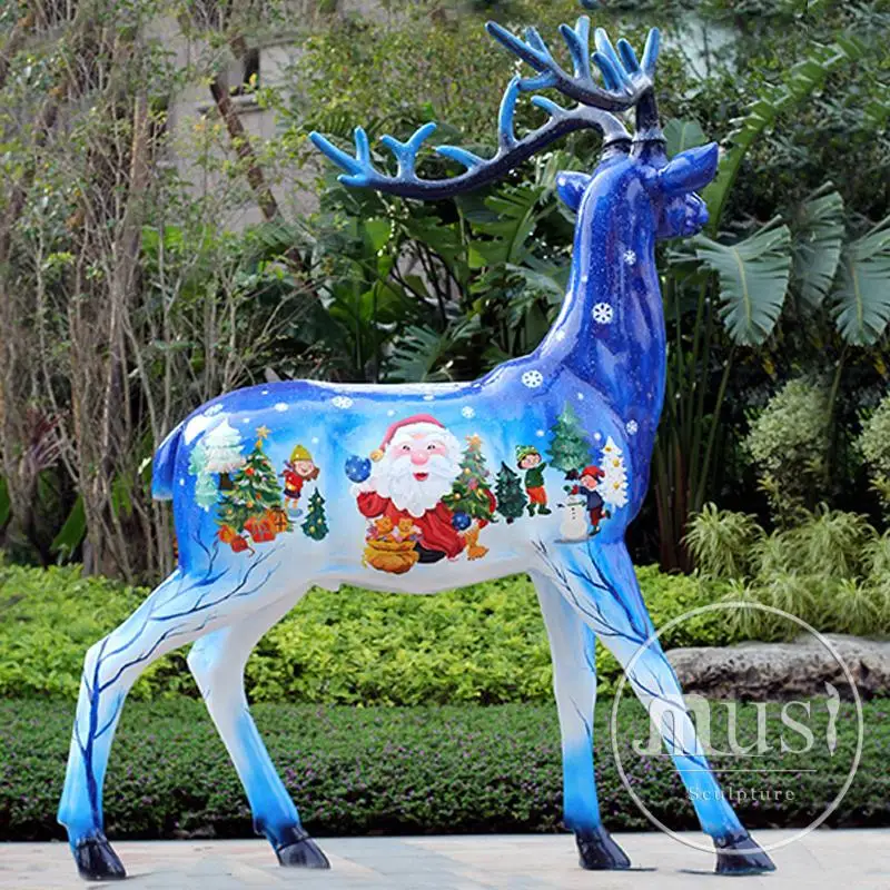 Garden Decoration Life Size Resin Donald Duck Couple Sculpture