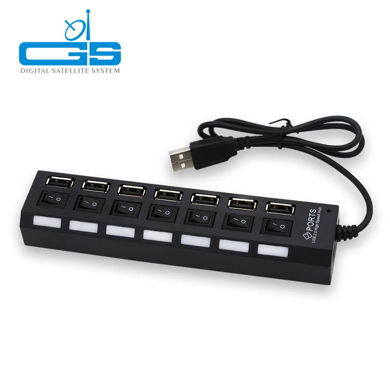 Usb hub 2 0 7 портами usb для surface pro адаптер зарядки и переноса данный