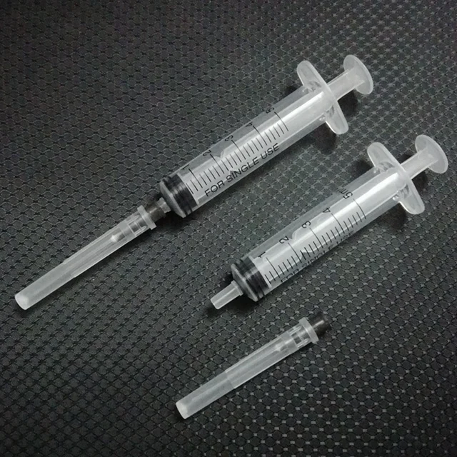 Medical Use Sterile Three-part Disposable 10cc Hypodermic Syringe