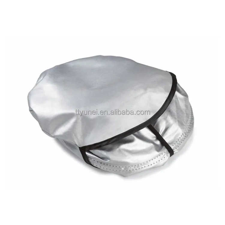 Hot Sale 240T Polyester Silver Car Sun Shade Excellent UV Reflector Keeps Vehicle Cooler