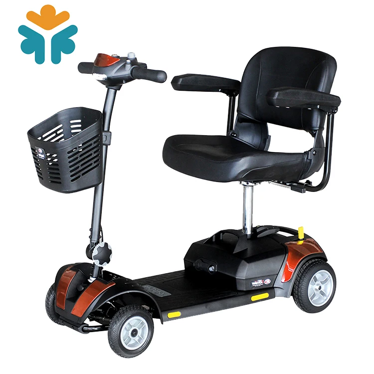Electric Scooter Disabled Mobility Scooter 4 Wheel Handicapped Scooter with Chair