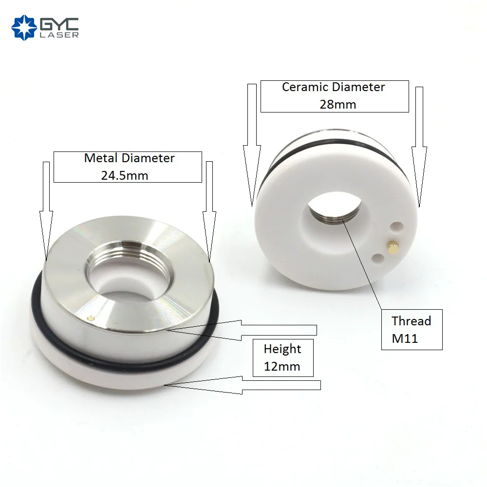 
ceramic body for fiber laser cutting machine 