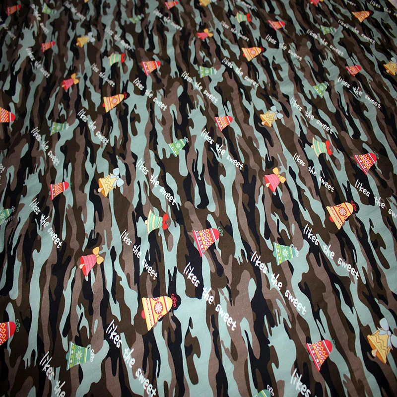 100%Cotton Material Custom Printed Woven Technics Cotton Fabric