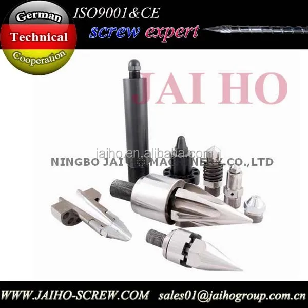Hot sale screw parts/nitrided screw attachment/screw tips