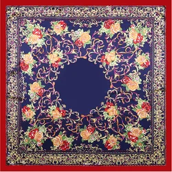 Floral pattern Wholesale polyester head scarf