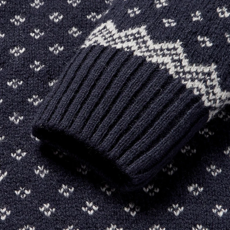 men knitting pattern christmas sweater fair isle cashmere sweater