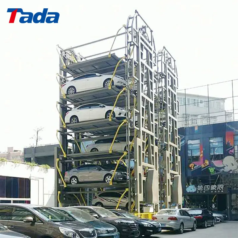 
Smart car parking machine plc control automatic rotary system 