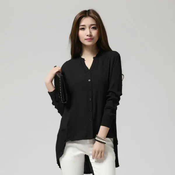 new design fashion ladies formal ladies shirt blouse