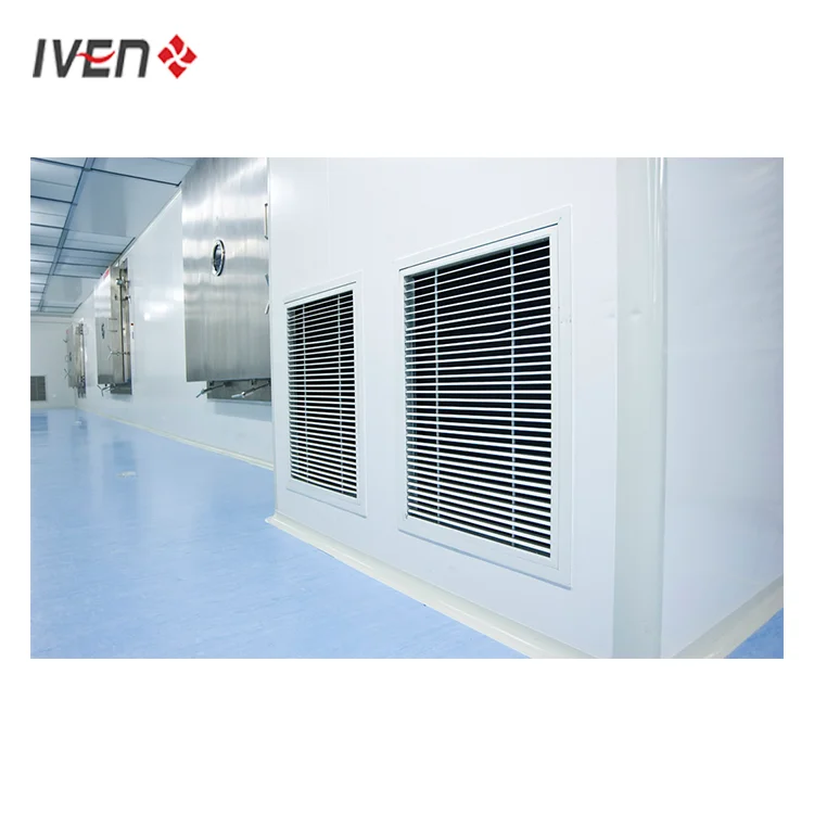 Модульная система для стен и потолков Cleanroom, уникальный ассортимент, портативное Фармацевтическое Оборудование для чистки комнаты без пыли GMP