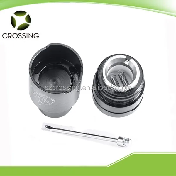 
Top wholesale sub ohm tank wax coil stainless steel black saionara atomizer 