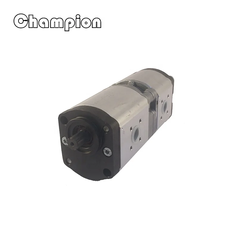 01176451 Double Tandem Hydraulic Pump Gear Spare Parts For Deutz Tractor DX6.10 , DX6.30