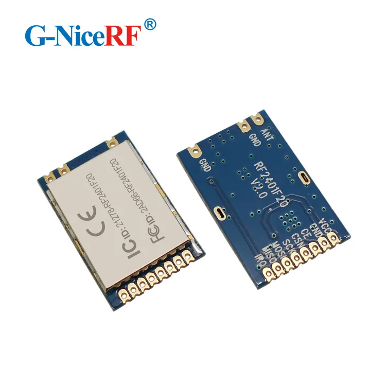 G-NiceRF FCC /CE approval! RF2401F20 - 400m 20dBm 2.4GHz wireless module nrf24l01 2.4g rf module