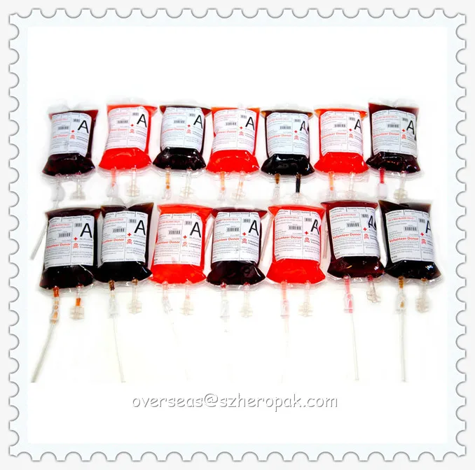 Empty Blood Bag For Candy Blood Bag Liquid
