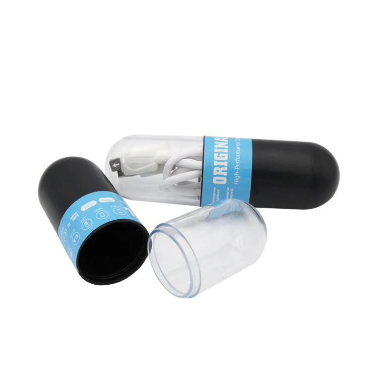 
2.1A phone charging cables plastic capsule packing 30 pcs a set for Samsung for iPhone cellphone charger PVC usb data cable 