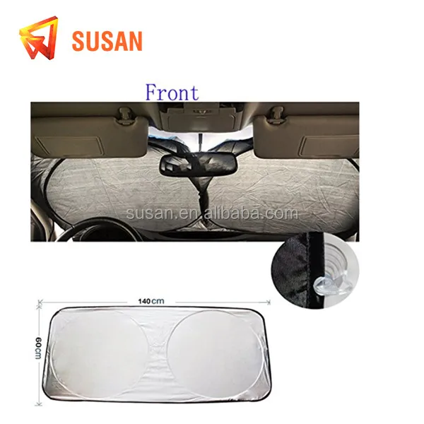 
good feedback portable car sun shadeSilvering Reflective Car Sun Visor 