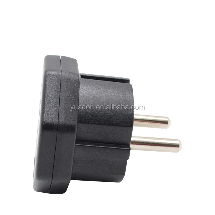 250V 16A Fire retardant Material US to EU EU French Germany travel adapter