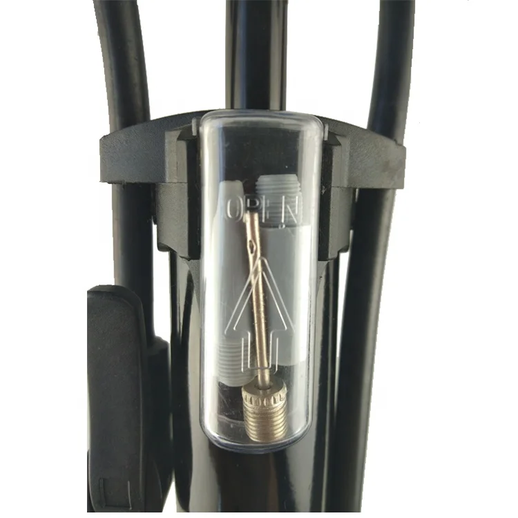 Color Customized Muitiple Function Bicycle  Floor Aluminum Hand Pump with Gauge Bicycle Bike air Pump Bike Bicycle Pump