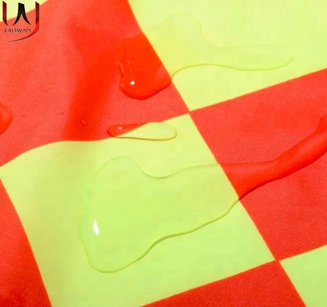
Two pcs packed waterproof football soccer referee linesman hand flag athletic sport game flag 