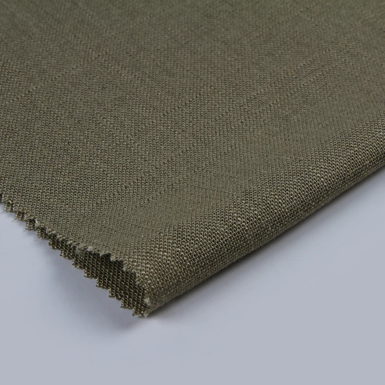 
New fashion cheap woven belgian linen fabric wholesale voile fabric french 