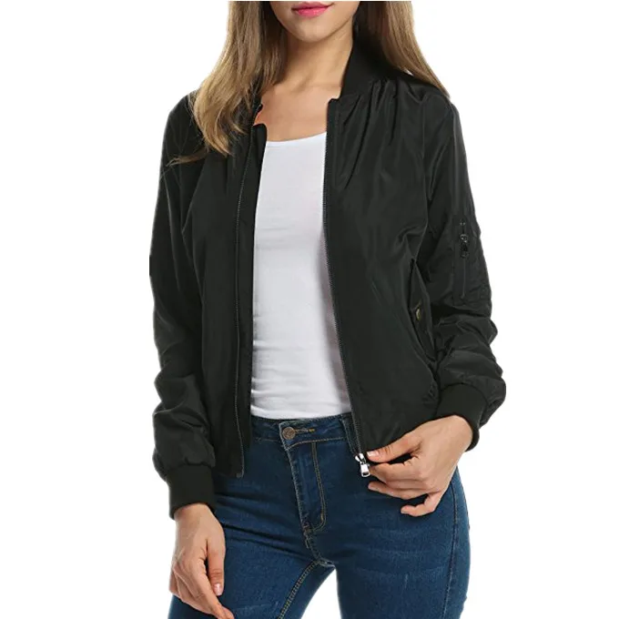 
American Clothing Factory Nylon Windproof shiny ultra light Silver Down Impact Filled Winter Jacket Women 