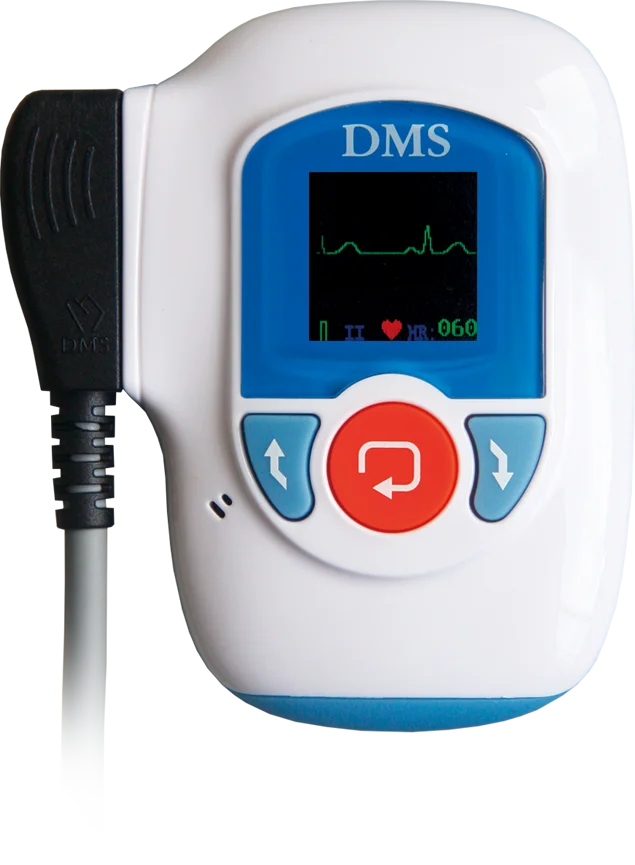 
DMS brand competitive price precio 3 or 12 channel mini ecg holter recorder monitor with ecg cable and software 