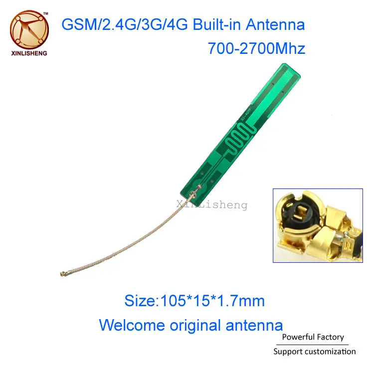 Customized 3M Sticker Built-in CDMA 2.4G 4G GSM Patch Antenna