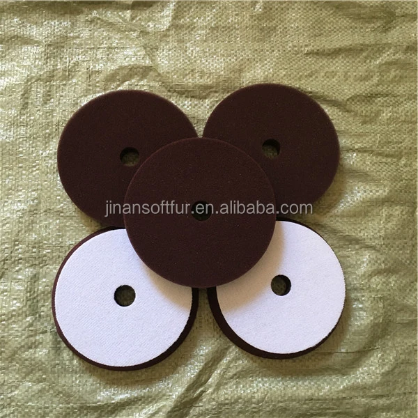 5inch Red Car Buffing Sponge Polishing Buffer Pad