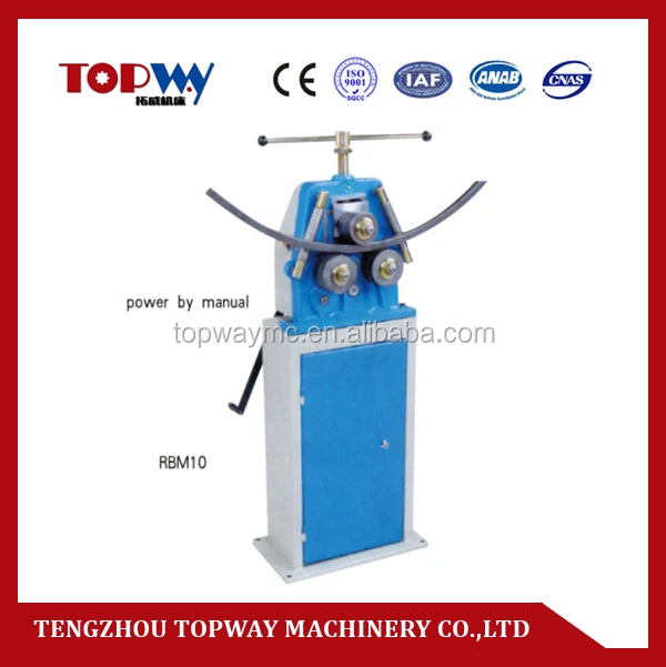 Electric Manual Profile Round Bending Machine / Profile Round Bender RBM10/ERBM10HV From China factory directly with CE