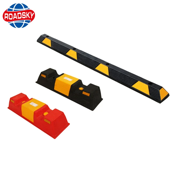 Hot Sale 165cm Rubber Car Stopper for Garage